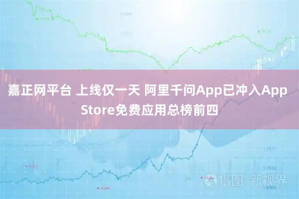 嘉正网平台 上线仅一天 阿里千问App已冲入App Store免费应用总榜前四